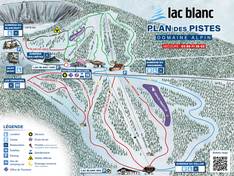 Plan des pistes Lac Blanc