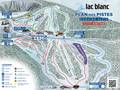 Plan des pistes Lac Blanc