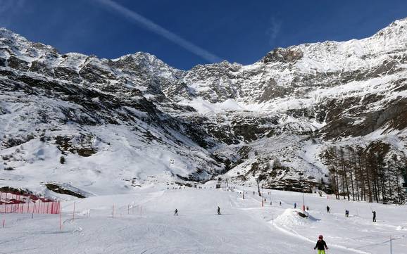 La plus haute gare aval dans le val de Passiria (Passeiertal) – domaine skiable Pfelders (Plan)
