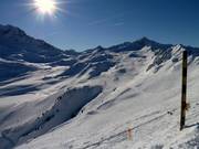 Soleil et poudreuse à Les Arcs