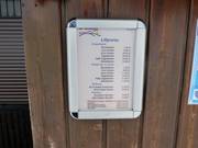 Informations sur les prix à la station de vallée