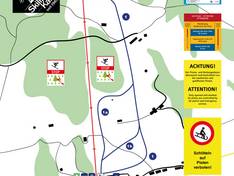 Plan des pistes Grub-Kaien