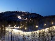 Domaine skiable pour la pratique du ski nocturne Bromont