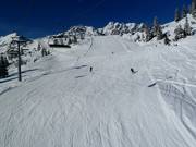 Descente au télésiège Glattjochbahn