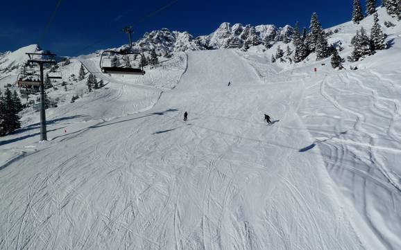 Diversité des pistes Walgau – Diversité des pistes Brandnertal – Brand/Bürserberg