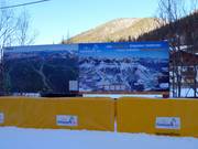 Plan des pistes à la station de vallée Welschnofen