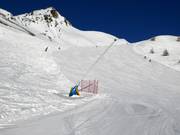 Enneigement par canons à neige