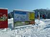 Massif du Rätikon: indications de directions sur les domaines skiables – Indications de directions Brandnertal – Brand/Bürserberg