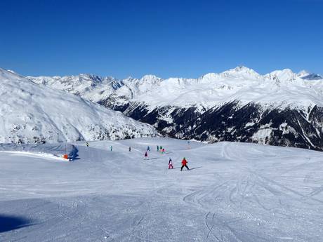 Domaines skiables pour les débutants dans les Monts de Villgraten (Villgratner Berge) – Débutants St. Jakob im Defereggental – Brunnalm