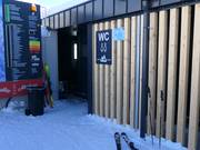 Toilettes bien entretenues au télésiège 8 places Familienglück