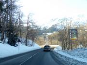 Accès à Méribel dans le domaine skiable des 3 Vallées