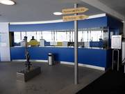 Caisses bien entretenues à la station de vallée Diavolezza