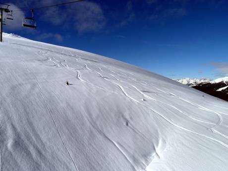 Domaines skiables pour skieurs confirmés et freeriders Alpe Cimbra – Skieurs confirmés, freeriders Folgaria/Fiorentini