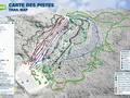 Plan des pistes Mont Rigaud