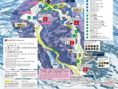 Plan des pistes Myoko Suginohara