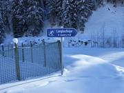 Piste de ski de fond dans l’Angertal