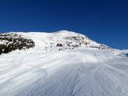 Vue depuis le téléski de Matten sur le domaine skiable de Bellwald