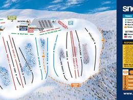 Plan des pistes Snowstar