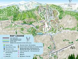 Plan des pistes Haystack Mountain – The Hermitage Club