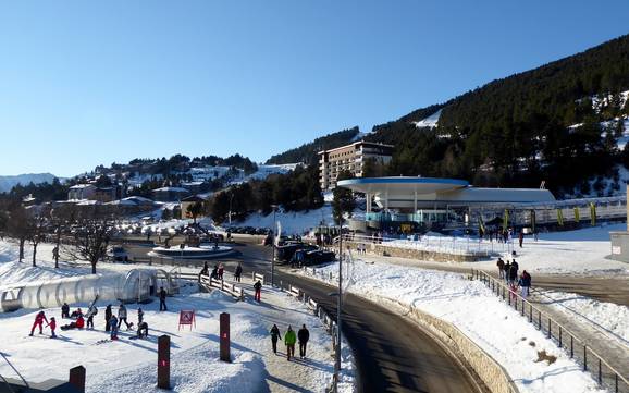 Prades: Accès aux domaines skiables et parkings – Accès, parking Les Angles