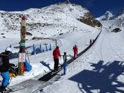 Tapis roulant du Snowland au Kreuzboden