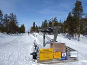 H14 Förbindelseliften Hundfjället - Téléski