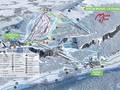 Plan des pistes Mijoux/La Faucille