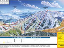 Plan des pistes Mt. Ashland