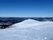 Vue depuis le Trysilfjellet vers le Nordre Kanken
