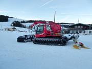 Engin de damage sur la Postalm