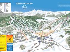 Plan des pistes Granby Ranch