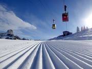 Piste fraîchement préparée sur la Kampenwand