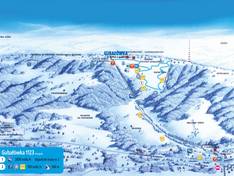 Plan des pistes Gubałówka – Zakopane