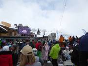 Lieu recommandé pour l'après-ski : La Folie Douce Val d'Isère