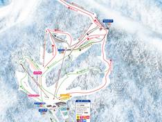 Plan des pistes Ogna Hotaka