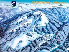 Plan des pistes Selce Čachovo