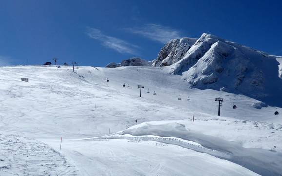 Meilleur domaine skiable dans le mont Œta – Évaluation Mount Parnassos – Fterolakka/Kellaria