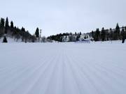Très bonne préparation des pistes