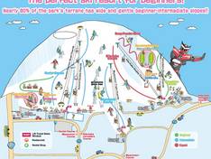 Plan des pistes UP Kannabe