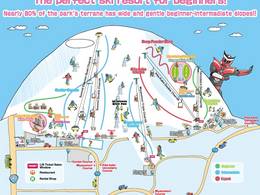 Plan des pistes UP Kannabe