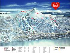 Plan des pistes Lofsdalen