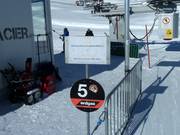 Dès le départ, il est clair ce qui vous attend en haut.