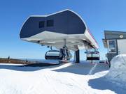 Fjellekspressen - 6 places | Télésiège rapide (débrayable) avec capots de protection