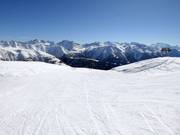 Vue depuis la station supérieure Furggulti