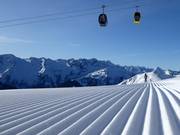 Très bonne préparation des pistes