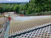 Piste noire 3, qui rejoint la piste rouge 2