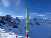 Signalisation des pistes avec numéro d'urgence SOS