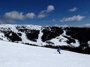 Vue sur la piste Kanonenrohr et la Schönberg-Schaukel