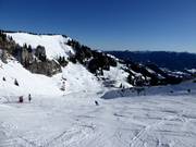 Vue depuis la piste Idealhang vers le Brauneck