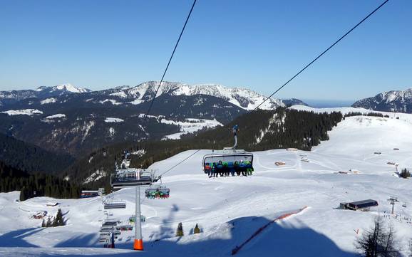 Meilleur domaine skiable dans la Salzburger Saalachtal (vallée de la Saalach) – Évaluation Almenwelt Lofer